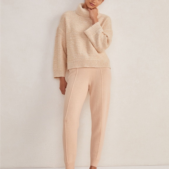 NWOT Women's Haven Well Within Marled Turtleneck Cowl Sweater Size SMALL - Picture 3 of 6